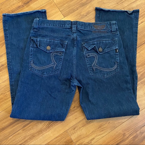 Vintage Rock & Republic Denim Jeans 38x32 - Picture 1 of 7